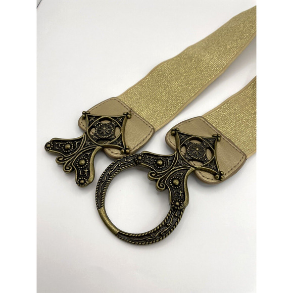 Gold Glitter Belt Pre-owned - Picture 1 of 7